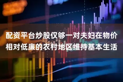 配资平台炒股仅够一对夫妇在物价相对低廉的农村地区维持基本生活