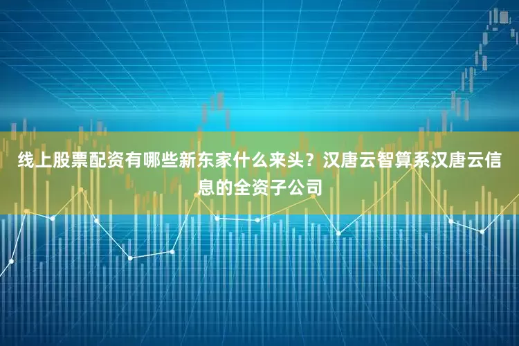 线上股票配资有哪些新东家什么来头？汉唐云智算系汉唐云信息的全资子公司