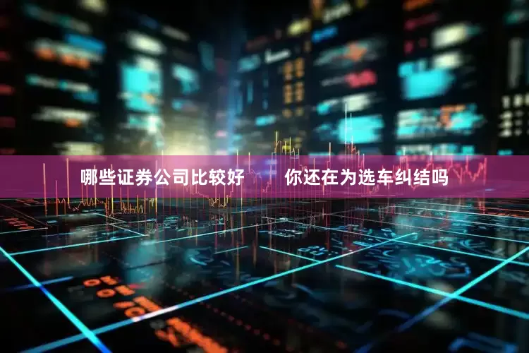 哪些证券公司比较好        你还在为选车纠结吗